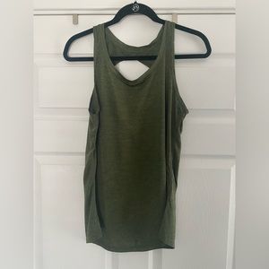 Cut out back workout top